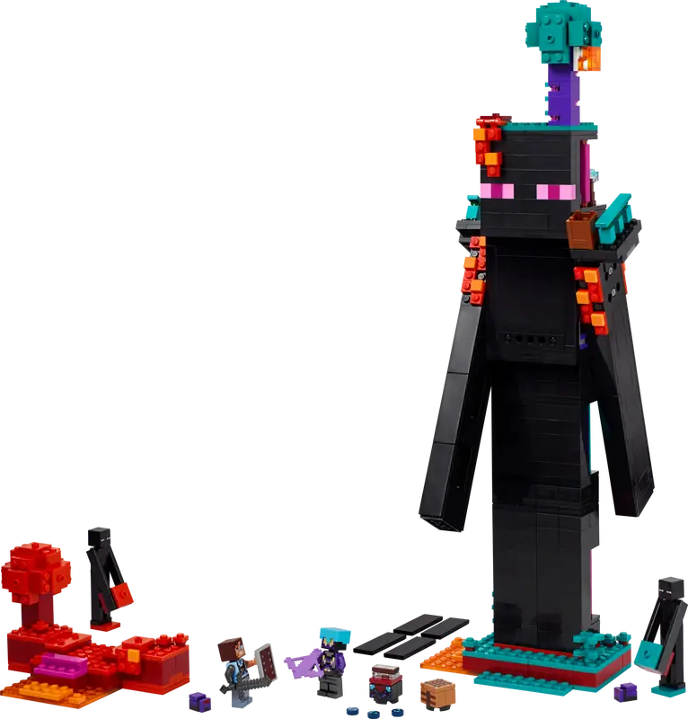LEGO Minecraft: The Enderman Tower