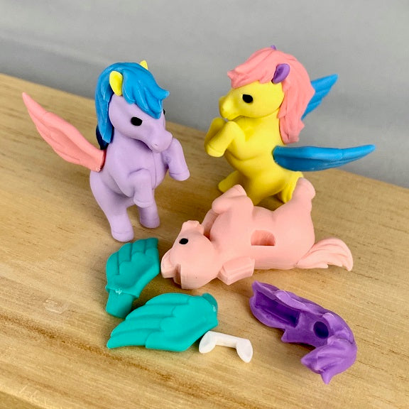 Unicorn & Pegasus Eraser Puzzle Assorted