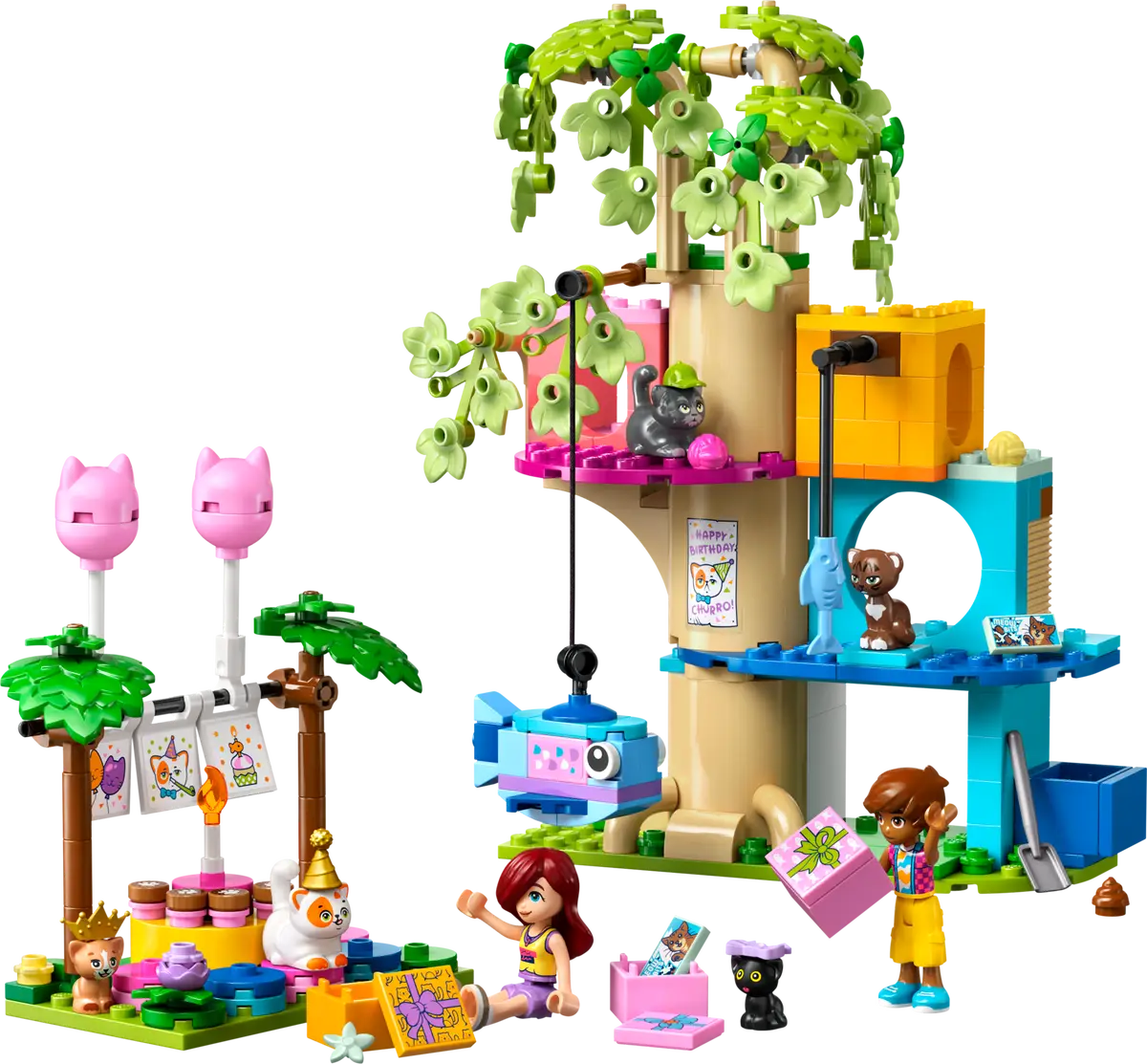 LEGO Friends: Cat Birthday Party & Tree House