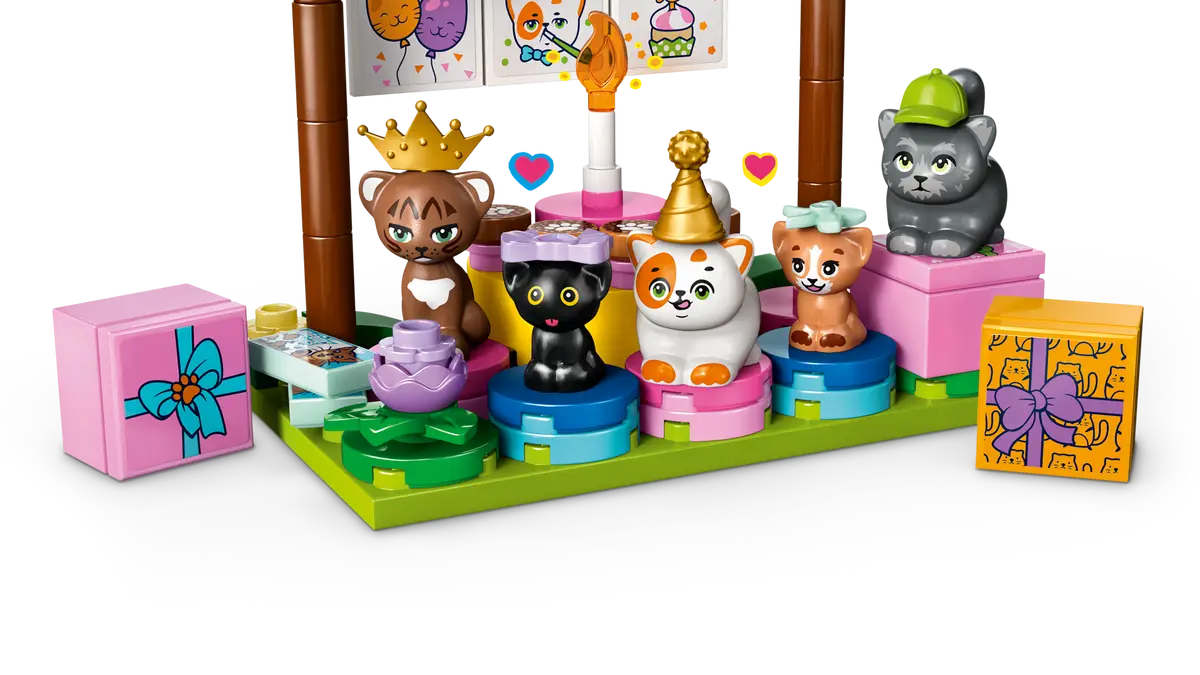 LEGO Friends: Cat Birthday Party & Tree House