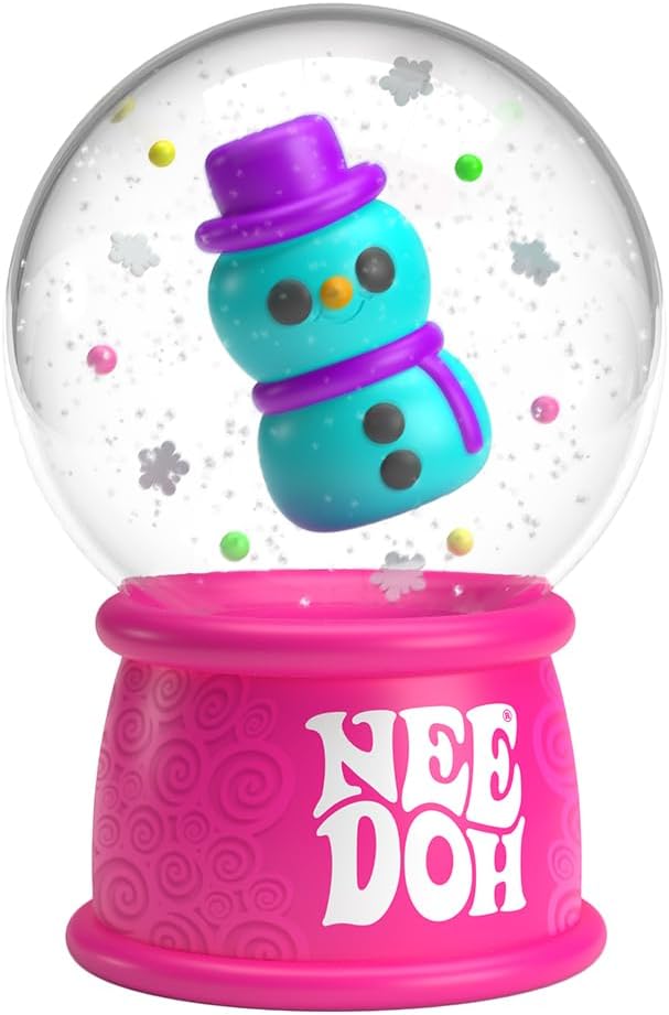 Needoh Squish N’ Flow Snow Globe