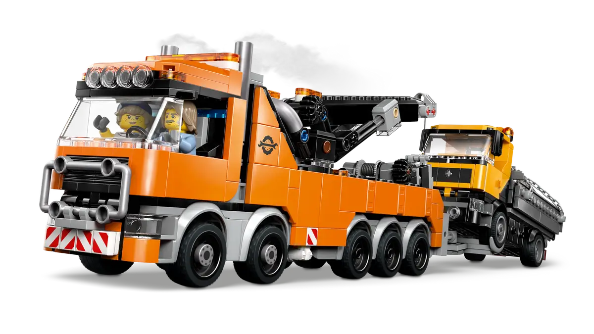 LEGO City Big Vehicles: Heavy-Duty Recovery Tow Truck with Crane