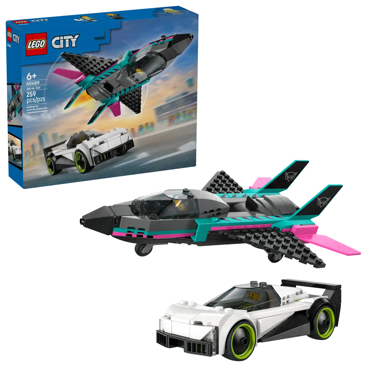 LEGO City: Jet vs. Car