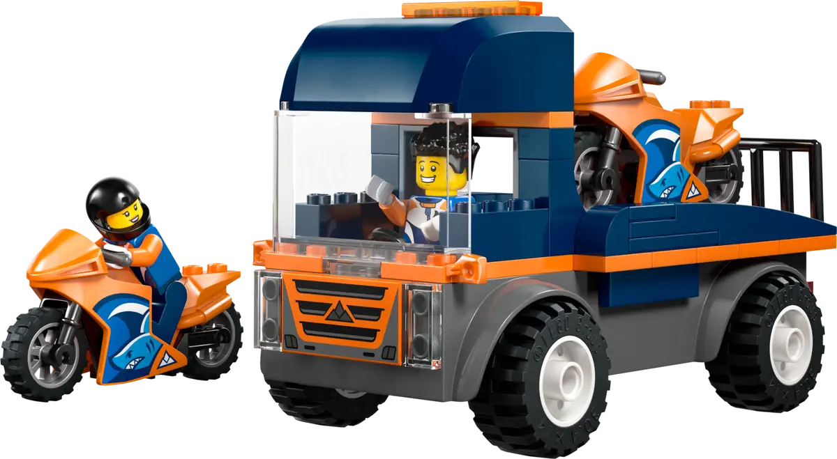 LEGO City Great Vehicles: Motorcycle Transporter