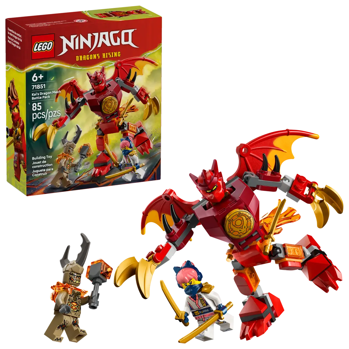LEGO Ninjago: Kai's Dragon Mech Battle Pack