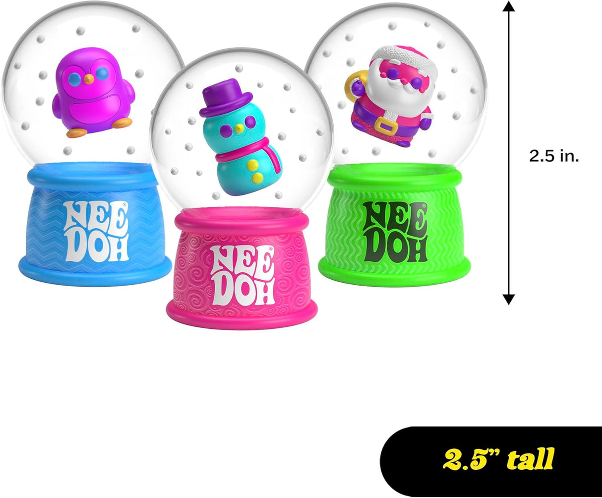Needoh Squish N’ Flow Snow Globe