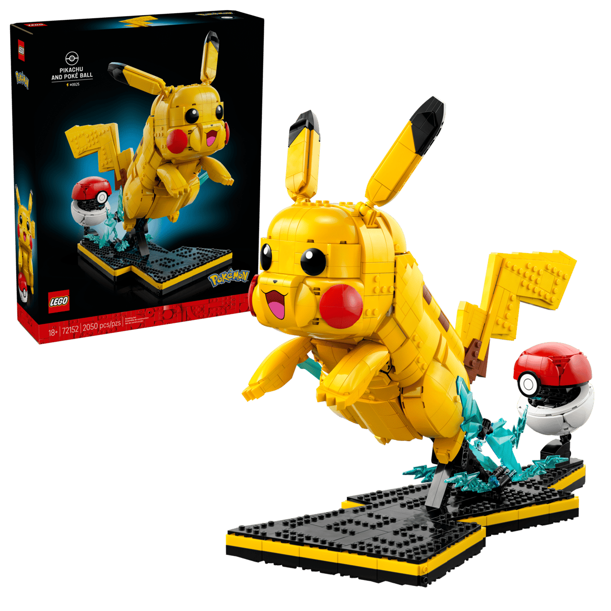 LEGO® Pokémon™ Pikachu and Poké Ball
