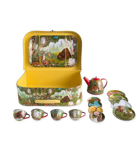 Woodland Tin Tea Set