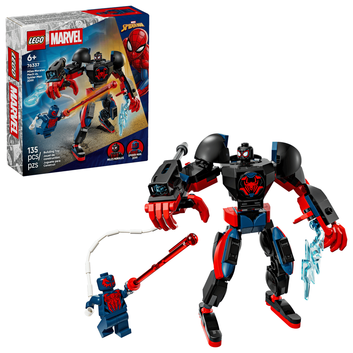 LEGO Super Heroes Marvel: Miles Morales Mech vs. Spider-Man 2099