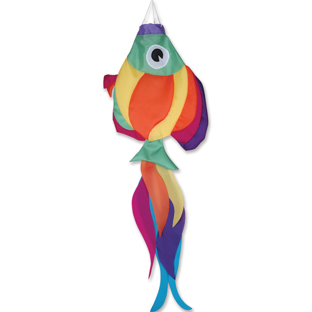 36" Rainbow Fish Sock