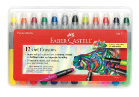 Gel Crayons 12pc