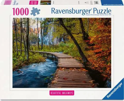 Autumnal Forest Path 1000 Pc Puzzle