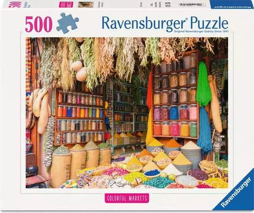Colorful Morocco 3000 Pc Puzzle