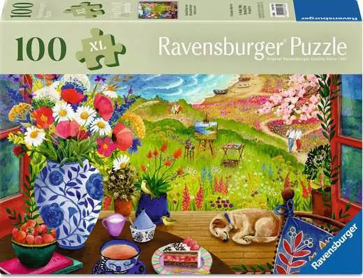 Seaside Window View 100 Pc Puzzle