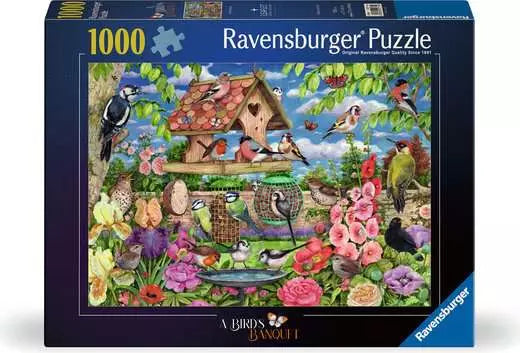 The Bird Table 1000 Pc Puzzle
