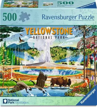 Yellowstone National Park 500 Pc Puzzle