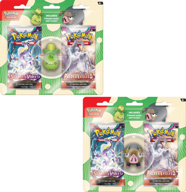 Pokemon TCG - Back to School - Eraser Blister 2023