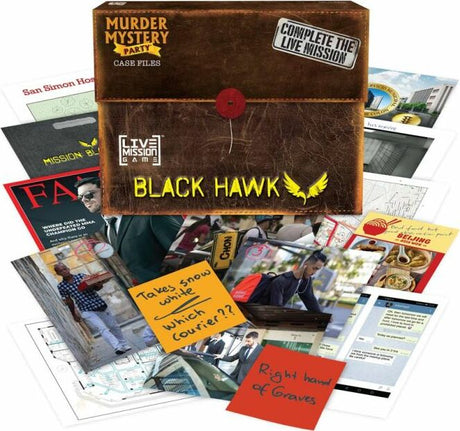 Murder Mystery Party Case Files: Mission Blackhawk