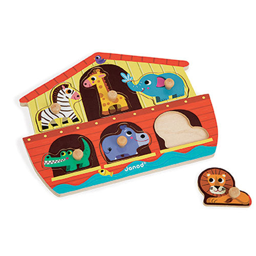 Janod Noah's Ark Wooden Puzzle