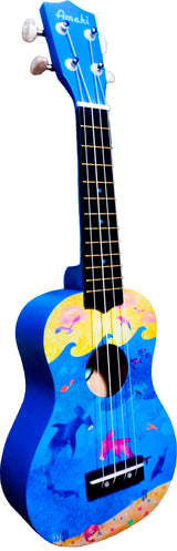 Amahi Under The Sea Design, Soprano Ukulele