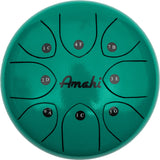 8″ Steel Tongue Drum (Green)