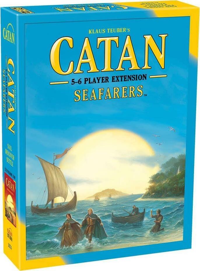 Asmodee Catan Seafarers 5-6 Player Expansion Pack