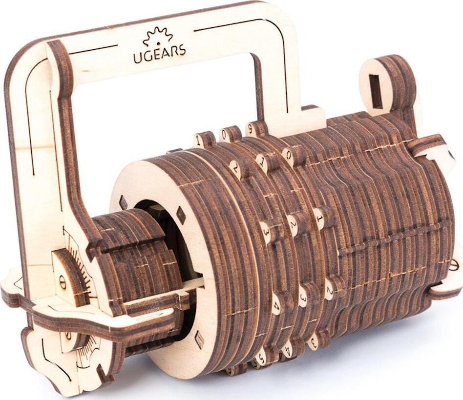 UGears Combination Lock Wooden 3D Model