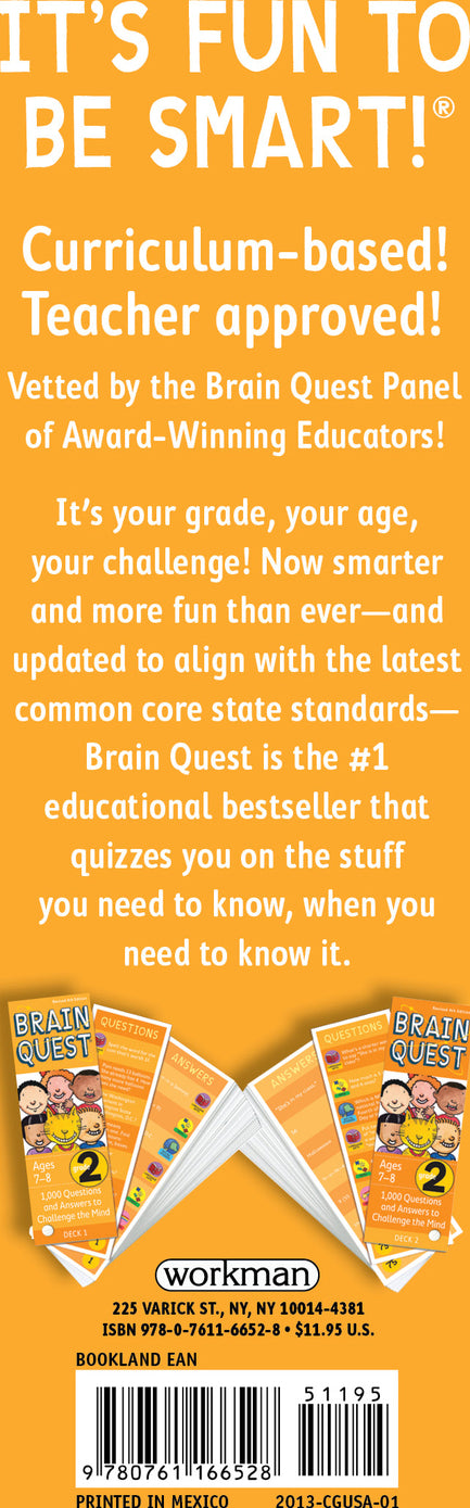 Brain Quest Grade 2, revised 4th edition: 1,000 Questions and Answers to Challenge the Mind