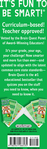 Brain Quest Grade 3, revised 4th edition: 1,000 Questions and Answers to Challenge the Mind