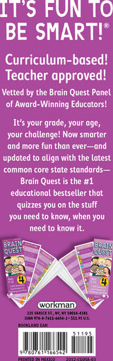 Brain Quest Grade 4, revised 4th edition: 1,500 Questions and Answers to Challenge the Mind