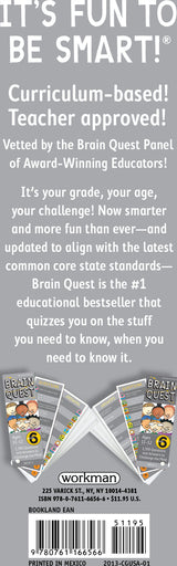 Brain Quest Grade 6, revised 4th edition: 1,500 Questions and Answers to Challenge the Mind