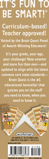 Brain Quest Grade 7, revised 4th edition: 1,500 Questions and Answers to Challenge the Mind