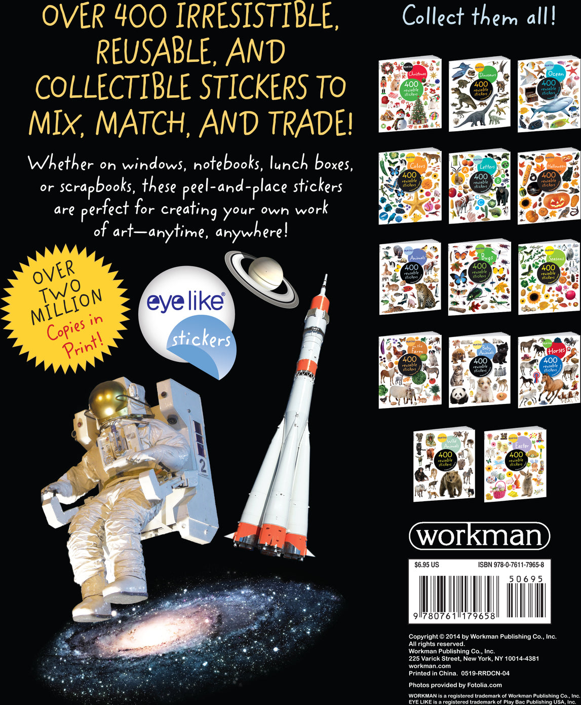 Eyelike Stickers: Space