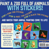 Paint by Sticker Kids: Zoo Animals: Create 10 Pictures One Sticker at a Time!