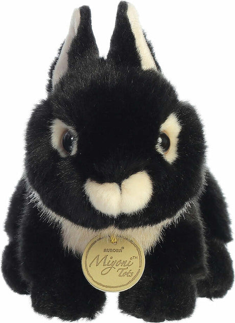 Aurora Miyoni® - 7.5" Netherland Dwarf Bunny - Black