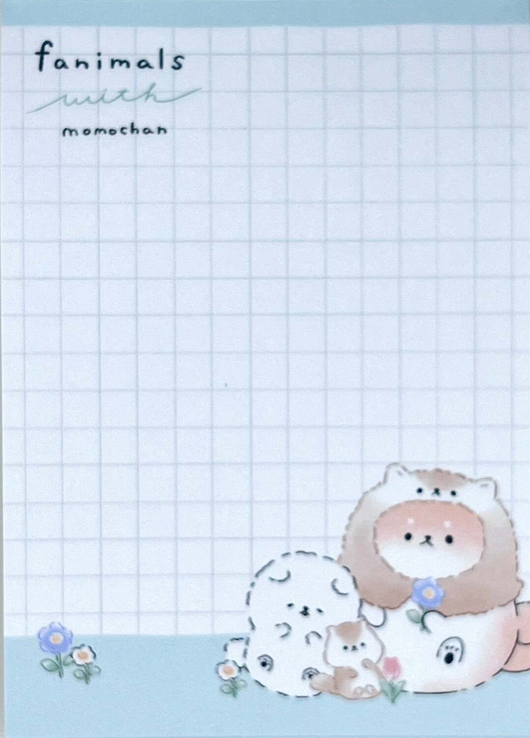 Funimal Garden Party Mini Notepad 
