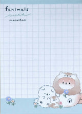 Funimal Garden Party Mini Notepad 