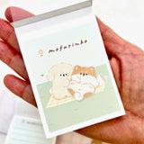 Puppy Picnic Mini Notepad