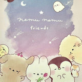 Nemu Nemu Animal Friends Mini Notepad