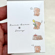 Kuma Kuma Bear Diary Mini Notepad