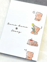 Kuma Kuma Bear Diary Mini Notepad