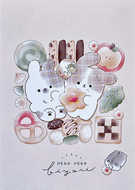 Bunny Picnic Mini Notepad 
