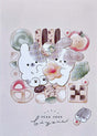 Bunny Picnic Mini Notepad 