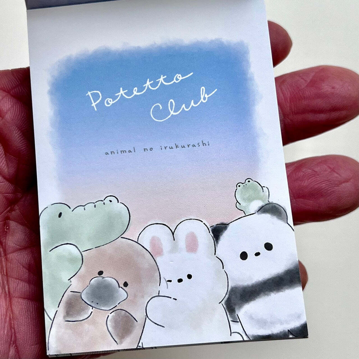 Animal Hug Mini Notepad 