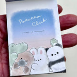 Animal Hug Mini Notepad 