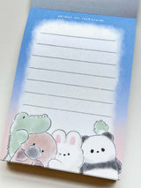 Animal Hug Mini Notepad 