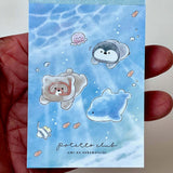 Ocean Dive Mini Notepad 