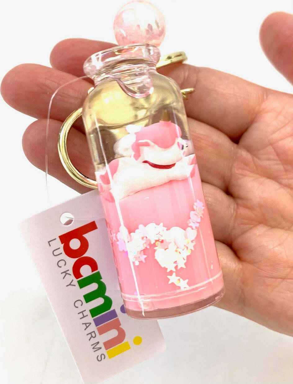 Unicorn Love Floaty Key Charm 