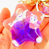 Cat Girl Star Floaty Key Charm (assorted)