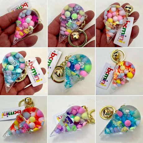 Ice Cream Boba Floaty Key Charm (assorted)